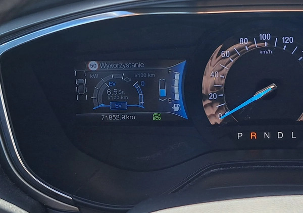 Ford Mondeo cena 87900 przebieg: 71800, rok produkcji 2018 z Ciechanów małe 56